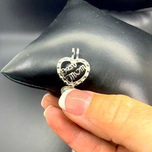 Best Mom Mother’s Day charm Cage Necklace